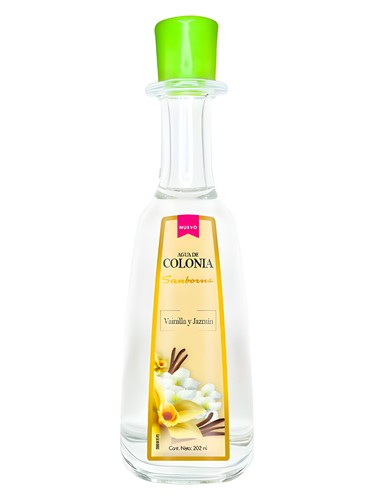 Frasco de Vainilla y Jazmín, de Aguas de Colonia Sanborns