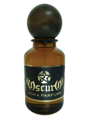 Frasco de Oscuro, de Roka Parfums