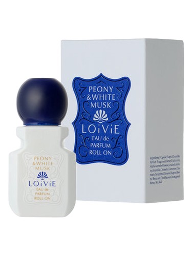 Frasco de Peony & White Musk Eau de Parfum Roll On, de LOIVIE