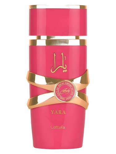 Frasco de Yara Candy — Lattafa Perfumes