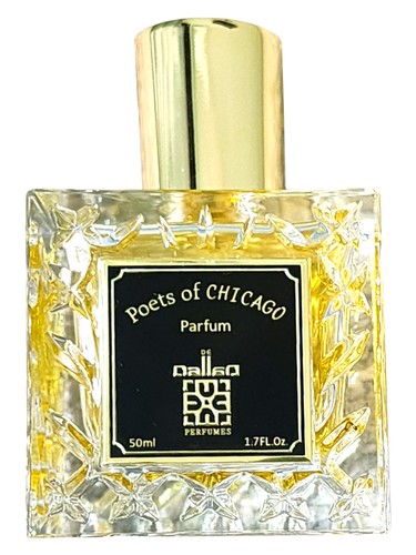 Frasco de Poets Of Chicago, de De Dallad Perfumes Olfactive Galleries