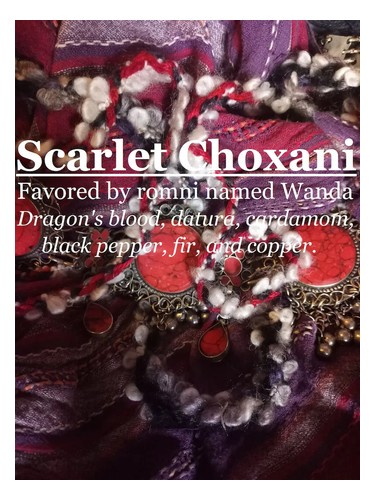 Frasco de Scarlet Choxani, de CherrykasTrunk