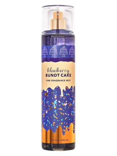 Frasco de Blueberry Bundt Cake — Bath & Body Works