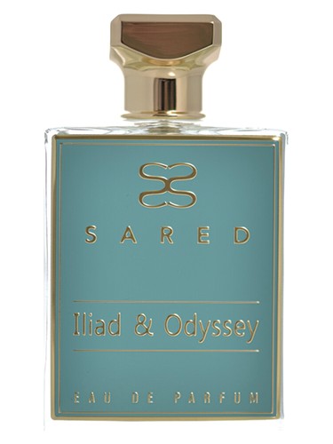 Frasco de Iliad & Odyssey, de Sared Perfumes
