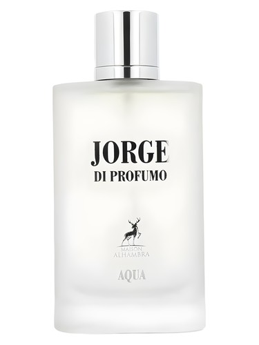 Frasco de Jorge di Profumo Aqua — Maison Alhambra
