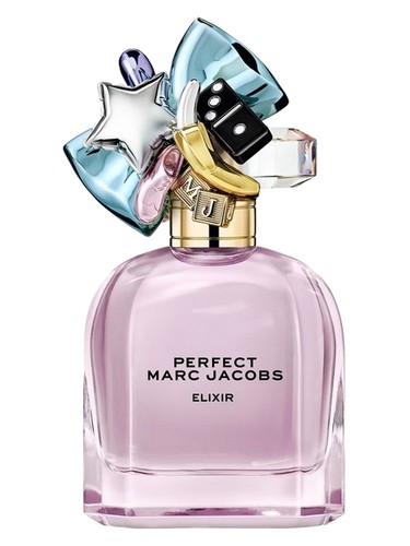 Frasco de Perfect Elixir, de Marc Jacobs