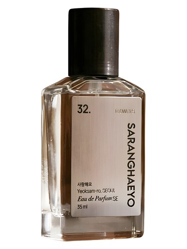 Frasco de 32. Flower S. Limited Edition, de SARANGHAEYO