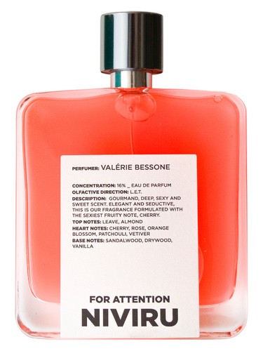 Frasco de For Attention, de NIVIRU