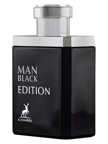 Frasco de Man Black Edition, de Maison Alhambra