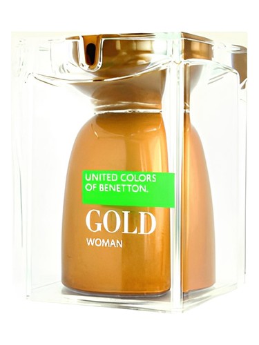 Frasco de Gold, de Benetton