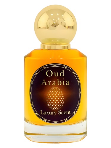 Frasco de Oud Arabia, de Luxury Scent