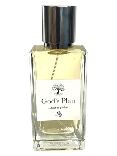 Frasco de God's Plan, de Morningstar Perfume