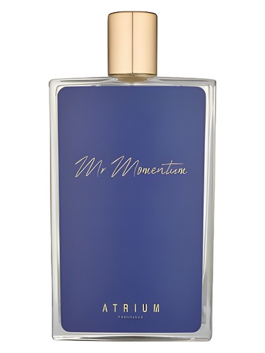 Frasco de Mr Momentum, de Atrium Fragrance