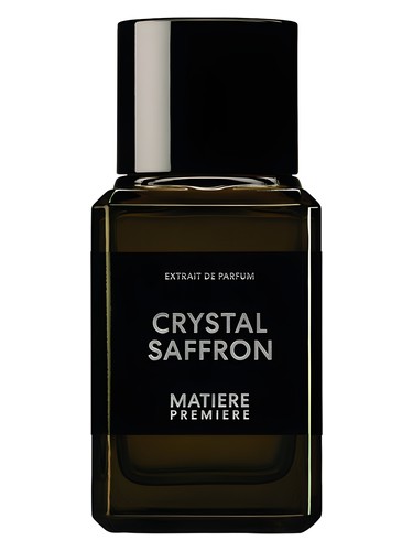 Frasco de Crystal Saffron Extrait — Matiere Premiere