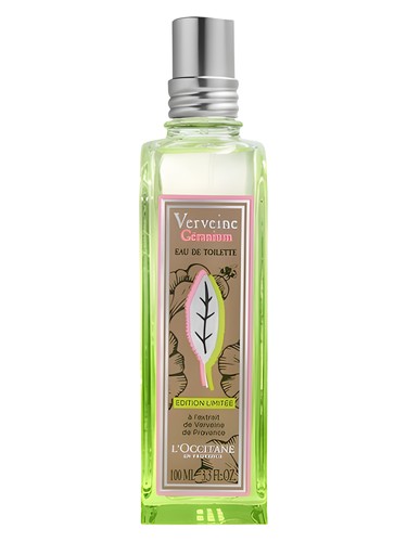Frasco de Verveine Geranium, de L'Occitane en Provence