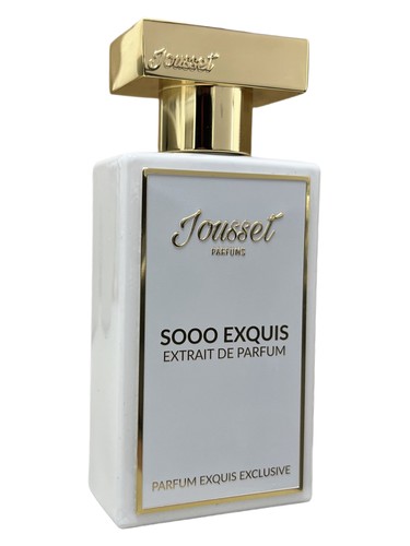 Frasco de Sooo Exquis, de Jousset Parfums