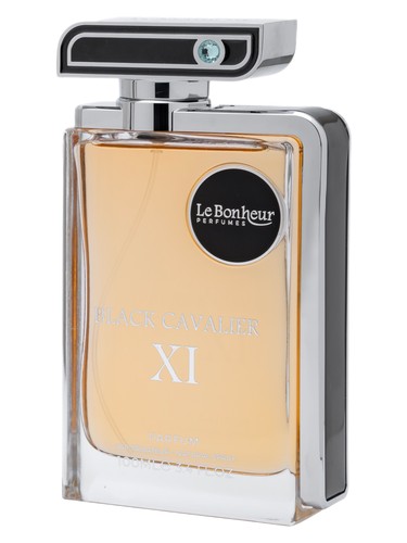 Frasco de Black Cavalier XI, de Le Bonheur Perfumes