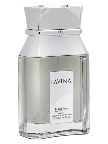Frasco de Lavina, de Le Bonheur Perfumes