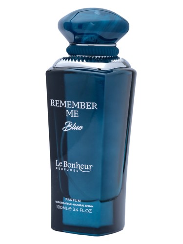 Frasco de Remember Me Blue, de Le Bonheur Perfumes