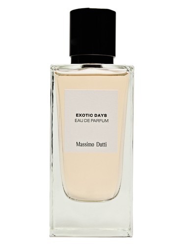 Frasco de Exotic Days Eau de Parfum, de Massimo Dutti