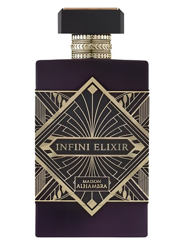 Frasco de Infini Elixir, de Maison Alhambra