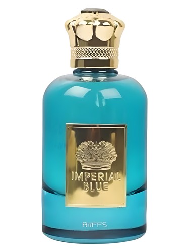 Frasco de Imperial Blue, de Riiffs Perfumes
