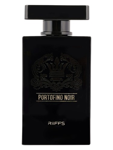Frasco de Portofino Noir, de Riiffs Perfumes