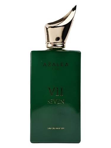 Frasco de VII Seven, de Azalea Parfums
