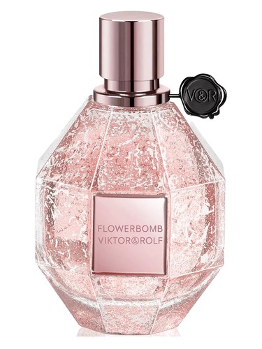 Frasco de Flowerbomb Frozen Flower, de Viktor&Rolf
