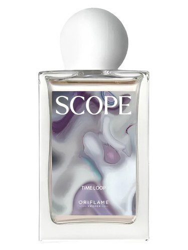 Frasco de Scope Time Loop, de Oriflame