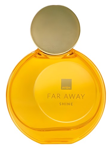 Frasco de Far Away Shine, de Avon