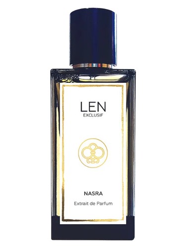 Frasco de Nasra, de LEN Fragrances