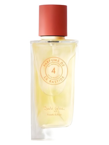 Frasco de Joli Jolie Pomelo & Rose, de Parfums de la Bastide