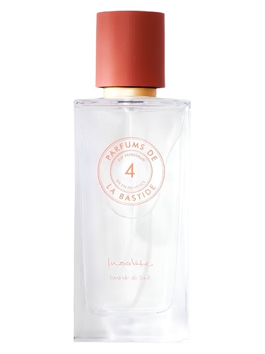 Frasco de Insolite Lavander & Vetiver, de Parfums de la Bastide