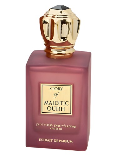 Frasco de Majestic Oudh, de Prince Parfums Dubai