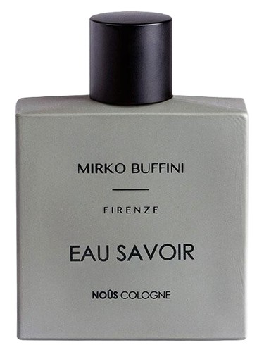 Frasco de Eau Savoir, de Mirko Buffini Firenze
