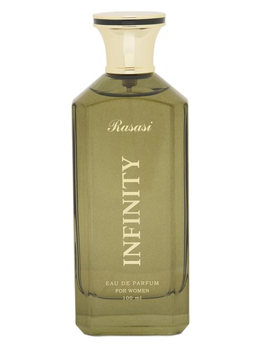 Frasco de Infinity Women, de Rasasi