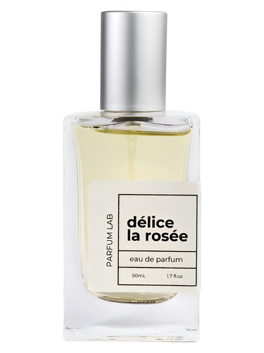 Frasco de Délice La Rosée, de Parfum Lab