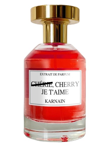 Frasco de Cherry, Je T’Aime, de Karnain Paris