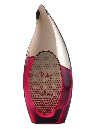 Frasco de Coral Ruby, de Coral Perfumes