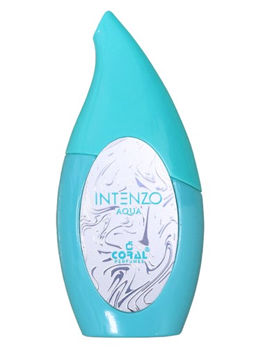 Frasco de Coral Intenzo Aqua, de Coral Perfumes
