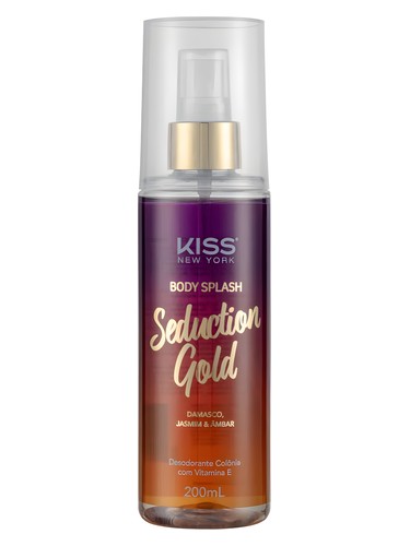 Frasco de Seduction Gold — Kiss New York