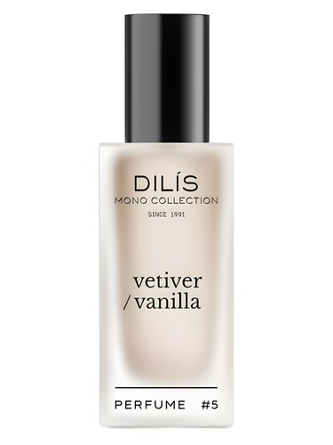 Frasco de #5 vetiver/vanilla — Dilís Parfum