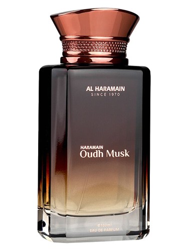 Frasco de Oudh Musk, de Al Haramain Perfumes