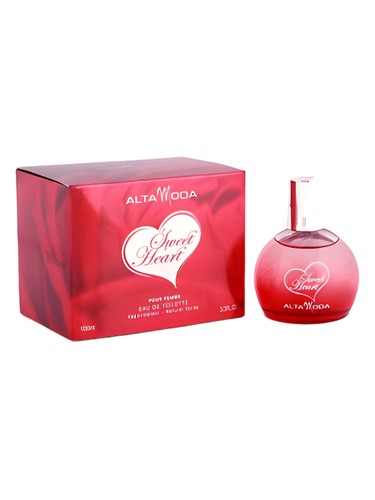 Frasco de Sweet Heart, de Alta Moda