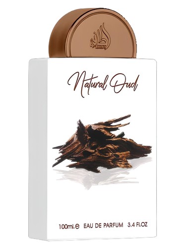 Frasco de Natural Oud, de Lattafa Perfumes
