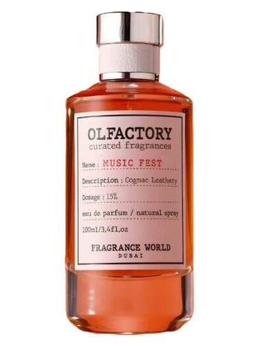 Frasco de Olfactory Music Fest — Fragrance World