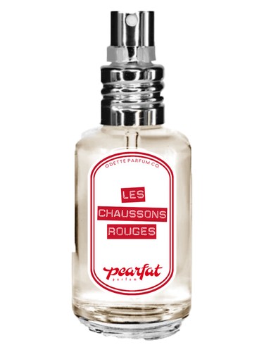 Frasco de Les Chaussons Rouges, de Pearfat Parfum