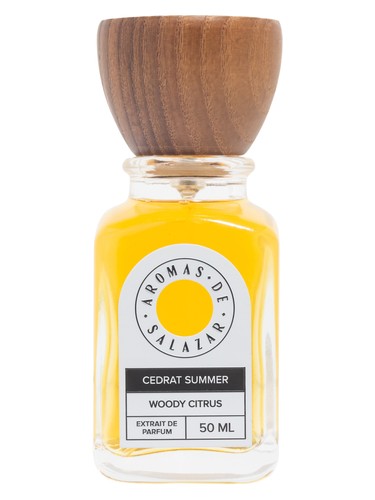 Frasco de Cedrat Summer — Aromas de Salazar