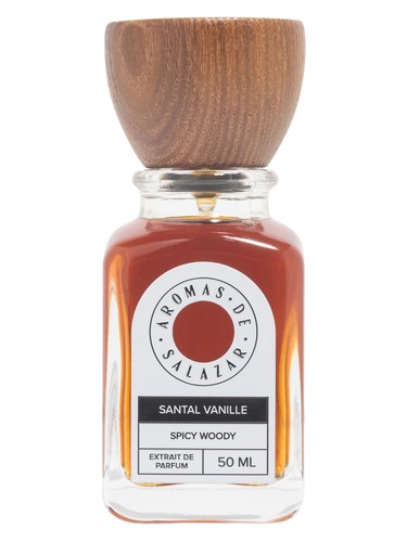Frasco de Santal Vanille, de Aromas de Salazar